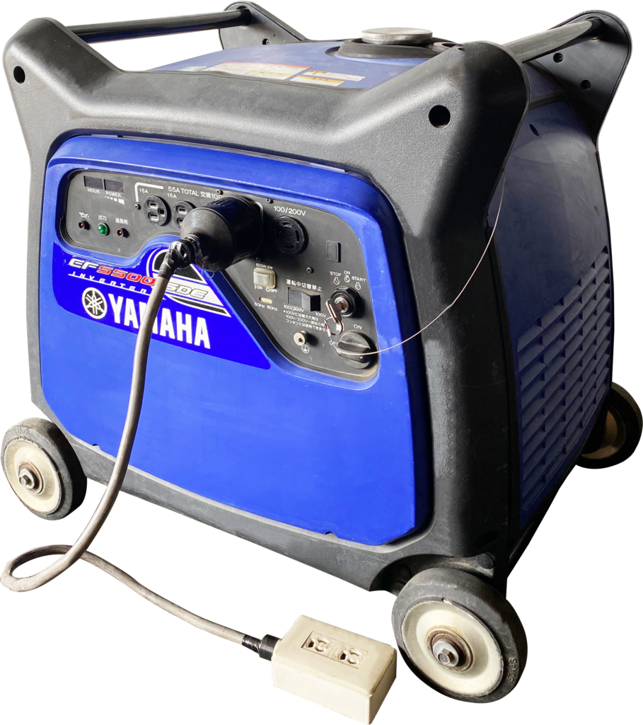 発電機5.5KVA | ヒカリ・レンタル株式会社｜お客様に感動を 